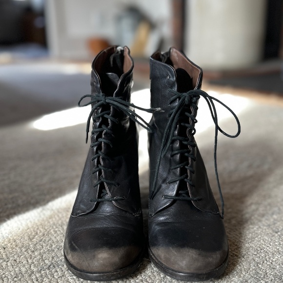 Bacio 61 Radura Leather boots - Picture 2 of 6